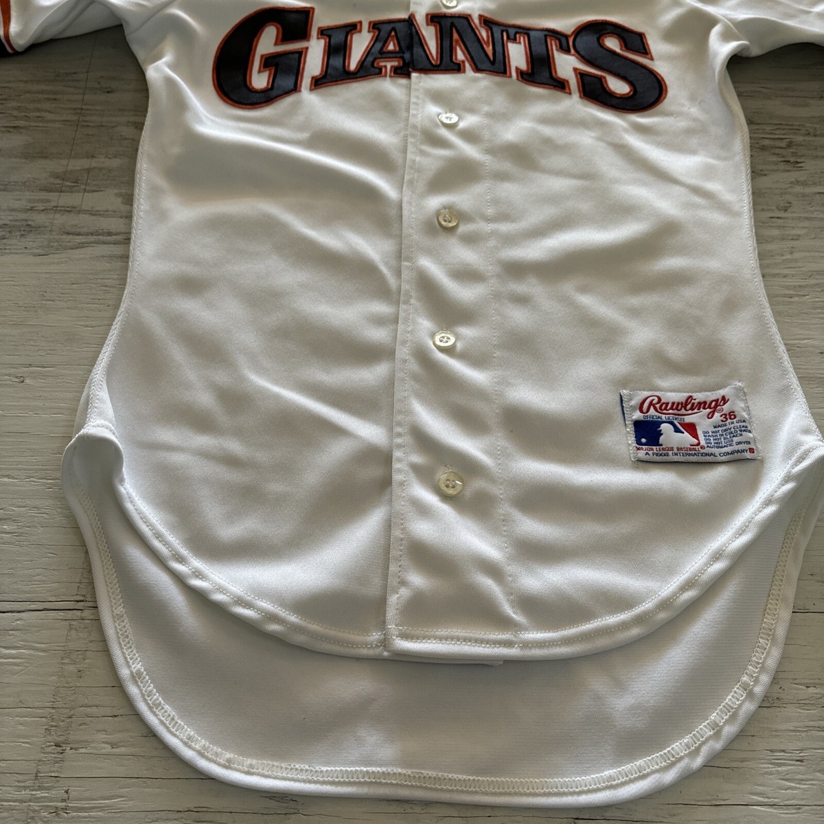 Vintage 80s MLB SF San Francisco Giants Blank Sewn Baseball