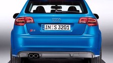 Cars audi s3 car Desk Mat Stitched