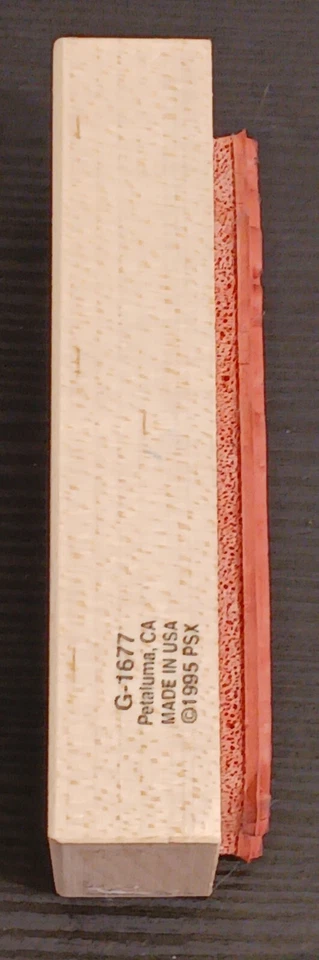 Golf Bag Clubs Tees & Balls 18 Holes Springtime PSX Rubber Stamp G-1677 - Image 3 of 4