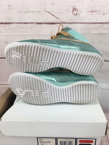 Fila Melrose (Metallic Green Gold)Fw 04417-429 Women Size 6 Lea/Syn - Picture 8 of 12