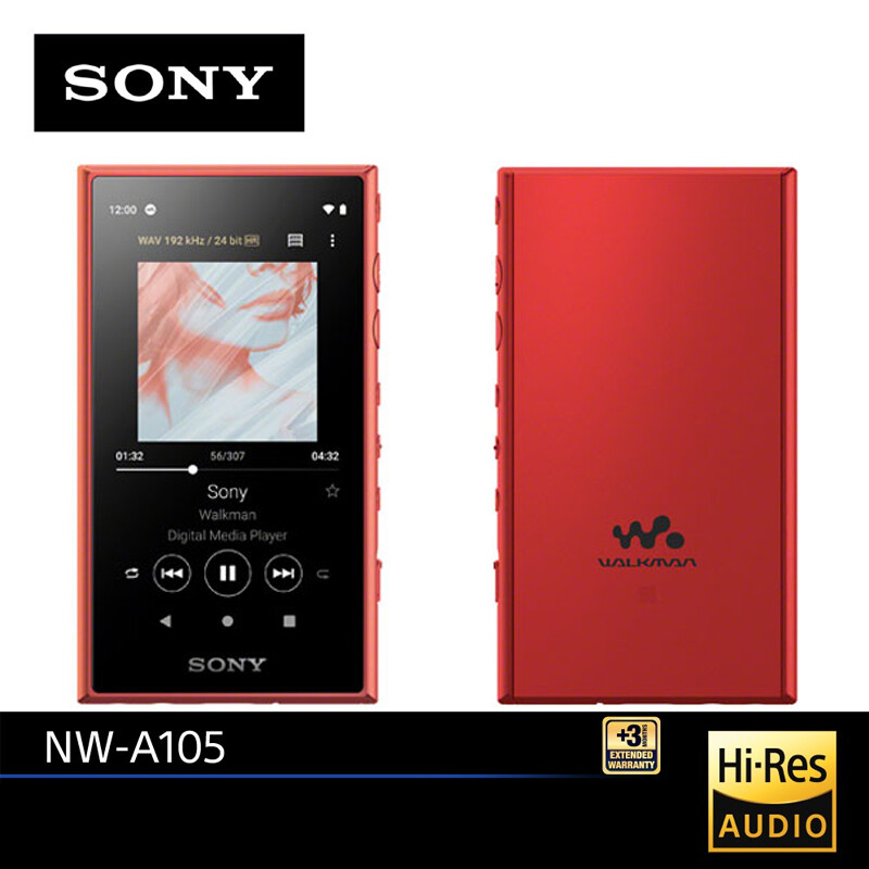 SONY WALKMAN　NW-A105 Amazon.com: Sony Walkman NW-A105 Hi-Res 16GB MP3 Player, Black