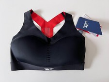 Reebok Womens PureMove Sports Bra - Black - New With Tags