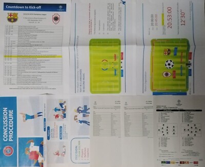 Countdown Lineups UEFA Champions League 19.9.2023 FC Barcelona Royal Antwerp # 3