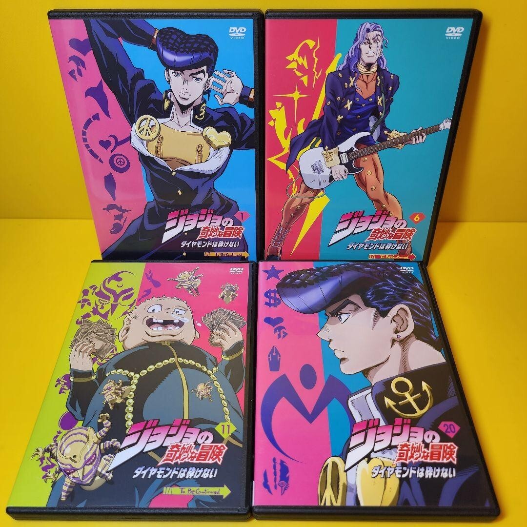JoJo's Bizarre Adventure, DVD complete set of 77 volumes