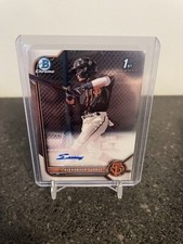 2022 Bowman Chrome Alexander Suarez Auto 1st Bowman Giants Prospect 💎💎💎