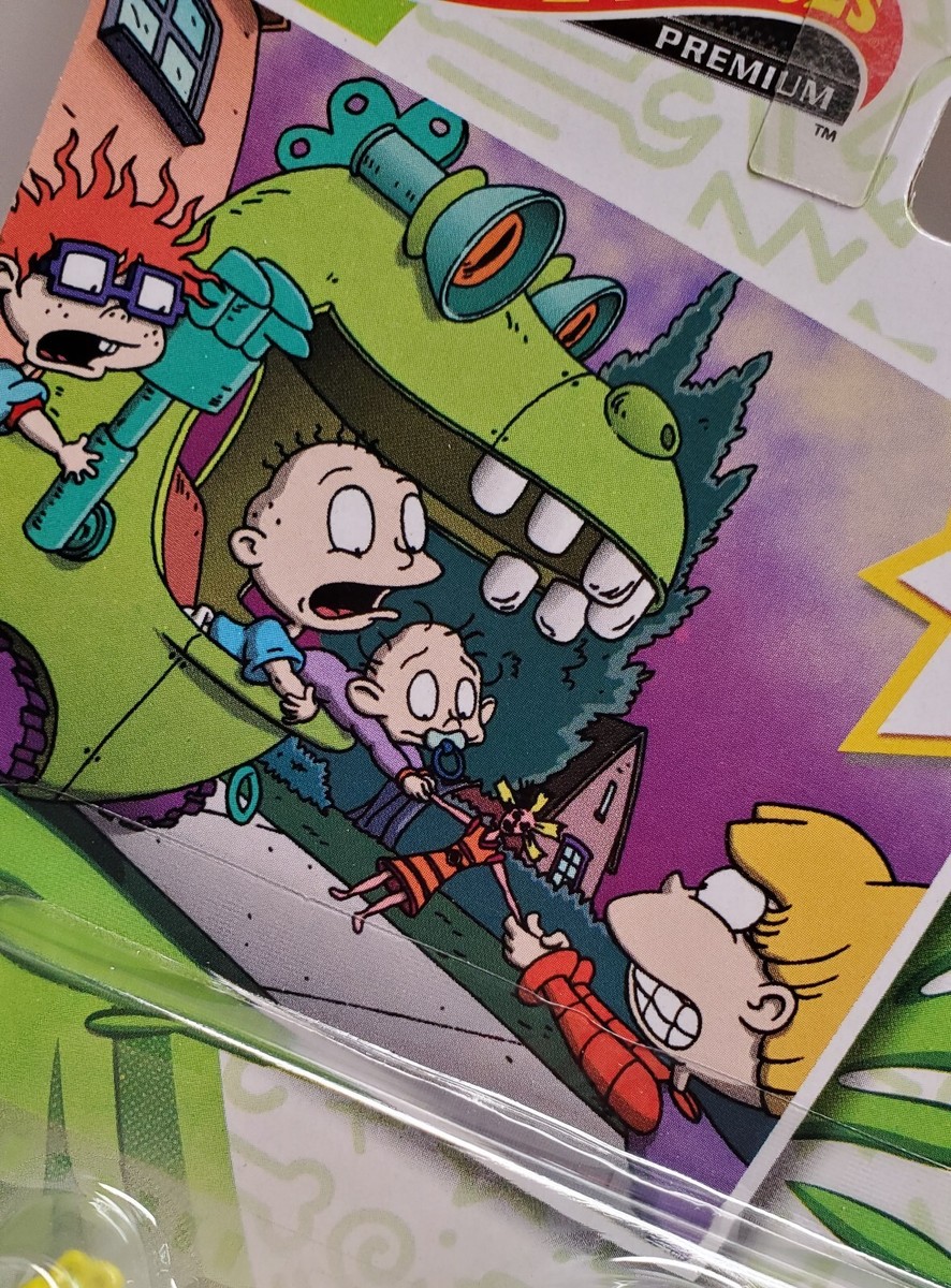 Hot Wheels Premium Rugrats Reptar Wagon Nickelodeon | eBay