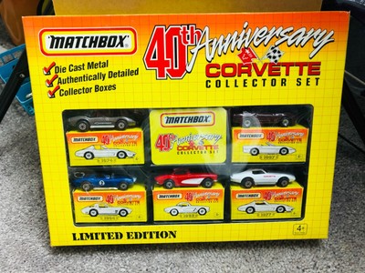 matchbox 40th anniversary corvette collector set