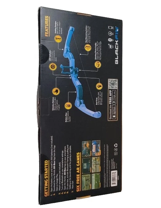 Worlds AR Realidad Aumentada Gaming Bow Edition Negro Nuevo En Caja BlackFin Foto 2 de 3