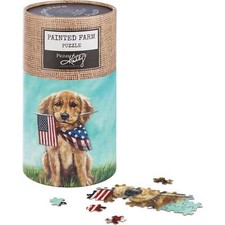 Jigsaw Puzzle - American Golden Puppy - 500 Piece