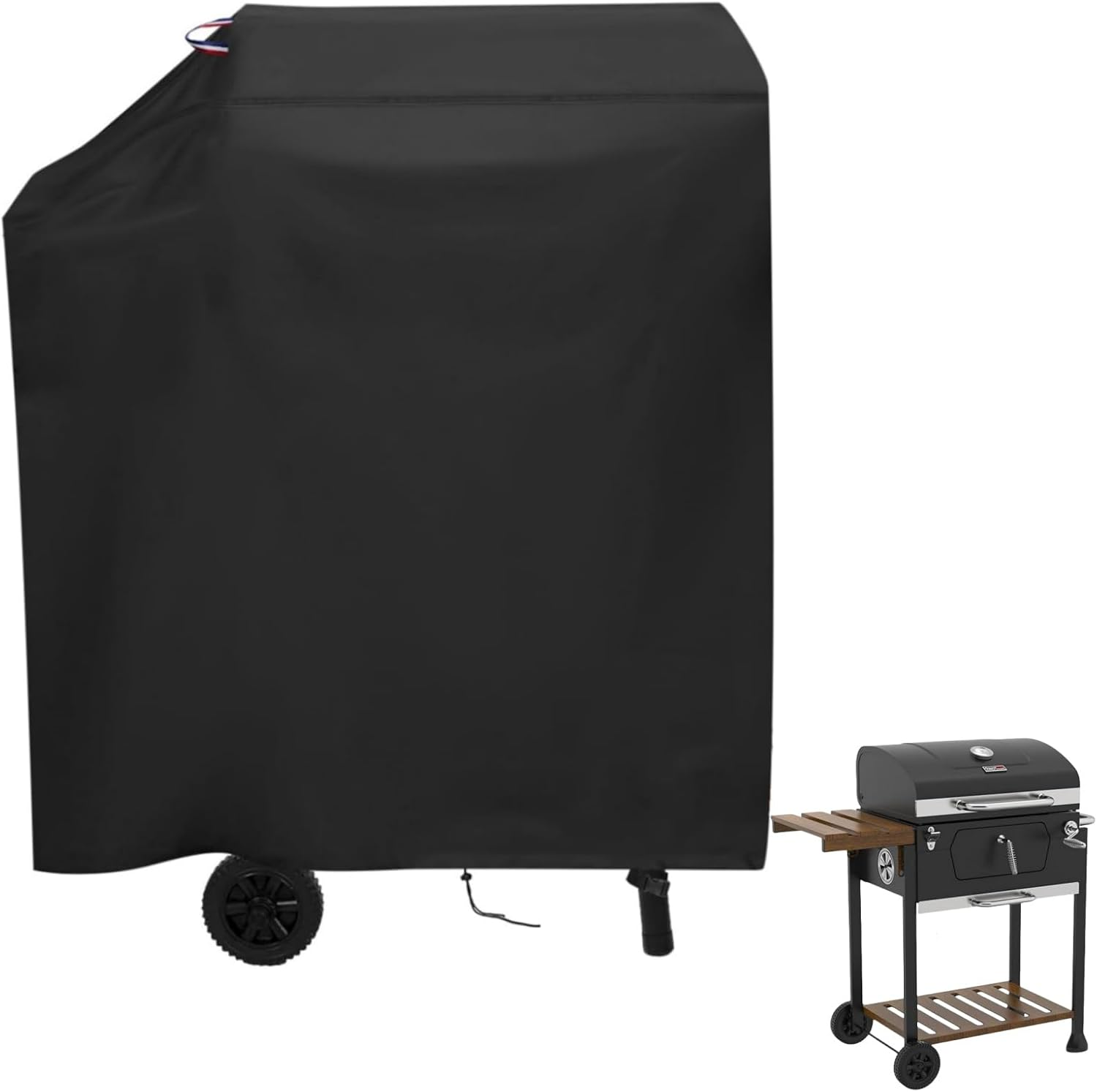 Grill Cover for Royal Gourmet CD1824M 24-Inch Charcoal Grill, Outdoor Waterproof