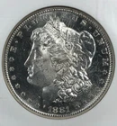 1881-S Morgan Dollar. NGC MS64 PL. White Proof Like.