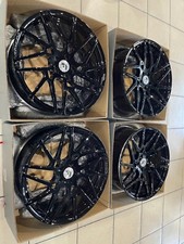 22 Forgiato Twisted Maglia-m Gloss Black Bmw 09-15 7 Series 12-19 6 Series