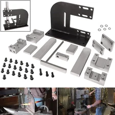 Forge Wizard Blacksmith,Guillotine,Fullering,Cut off Tool w/ Guides and Dies