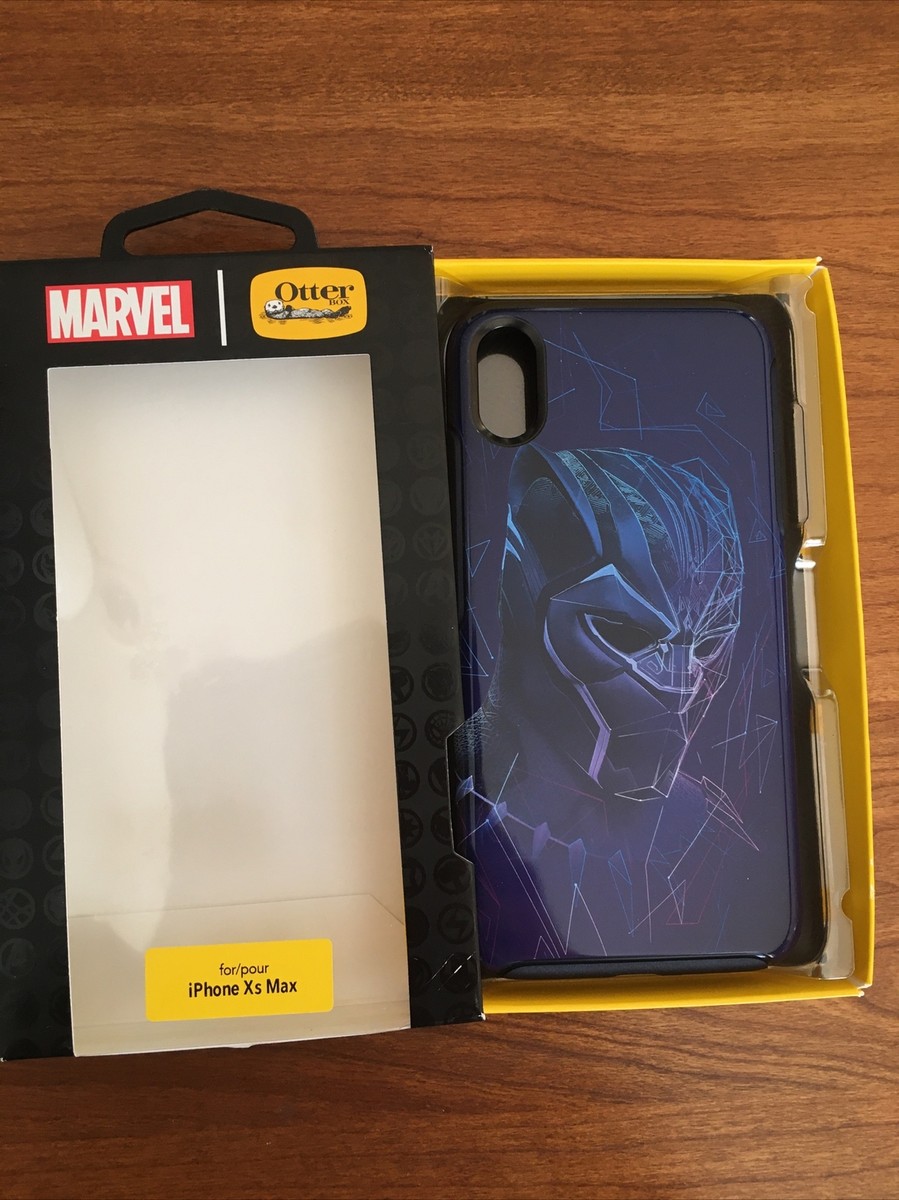 Otterbox Iphone 10 Xs Max Case Black Panther Marvel Comics New | eBay