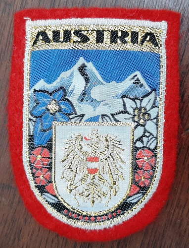 F Europe Autriche Austria Autocollant Plaque