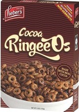Lieber's Cocoa RingeeOs Gluten-Free Kosher For Passover 5.5 oz.