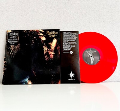 PARADISE LOST - Gothic LIMITED RED/ROT VINYL / LP 1991 (Peaceville VILE 26L)  