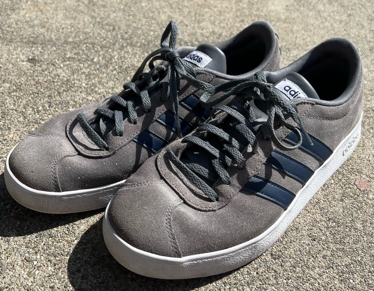 Adidas vl court 2.0 hotsell grey