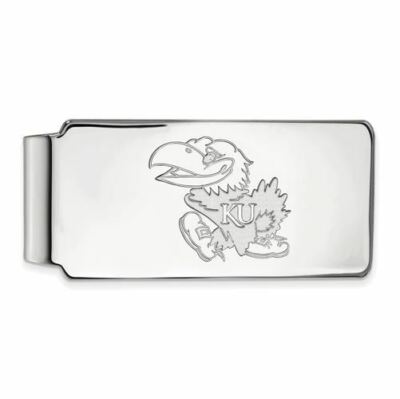 SS Univ of Kansas Jayhawk Geldklammer