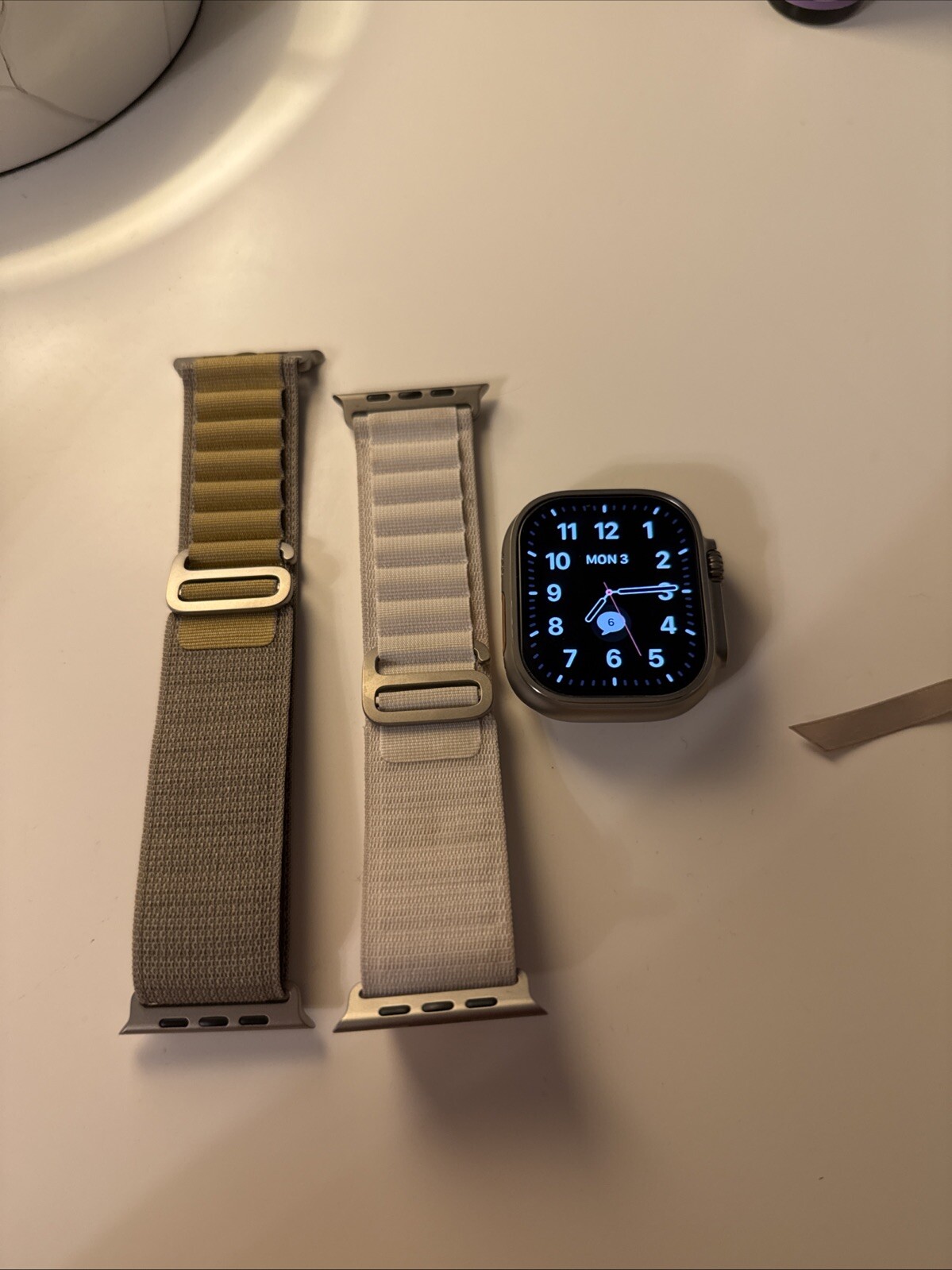 Apple Watch Ultra 2 49mm Titanium Case with Alpine Loop - Olive, GPS +...-image