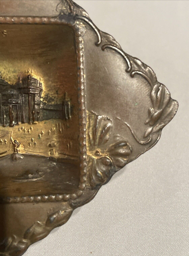 1904 ST LOUIS WORLD'S FAIR METAL TRAY SOUVENIR PALACE OF LIBERAL ARTS 4.75 in - Picture 7 of 15
