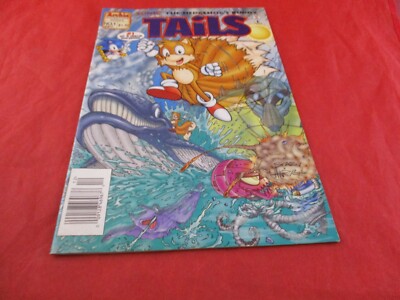 Robin Tails Archie Sonic the Hedgehog Archie Adventure Series Tails Comic Book No. 1 ...