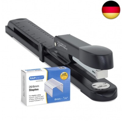 Rapesco 1464 Germ-Savvy Antibakteriell, Marlin-Langarmhefter mit 5000 x 26/6 mm