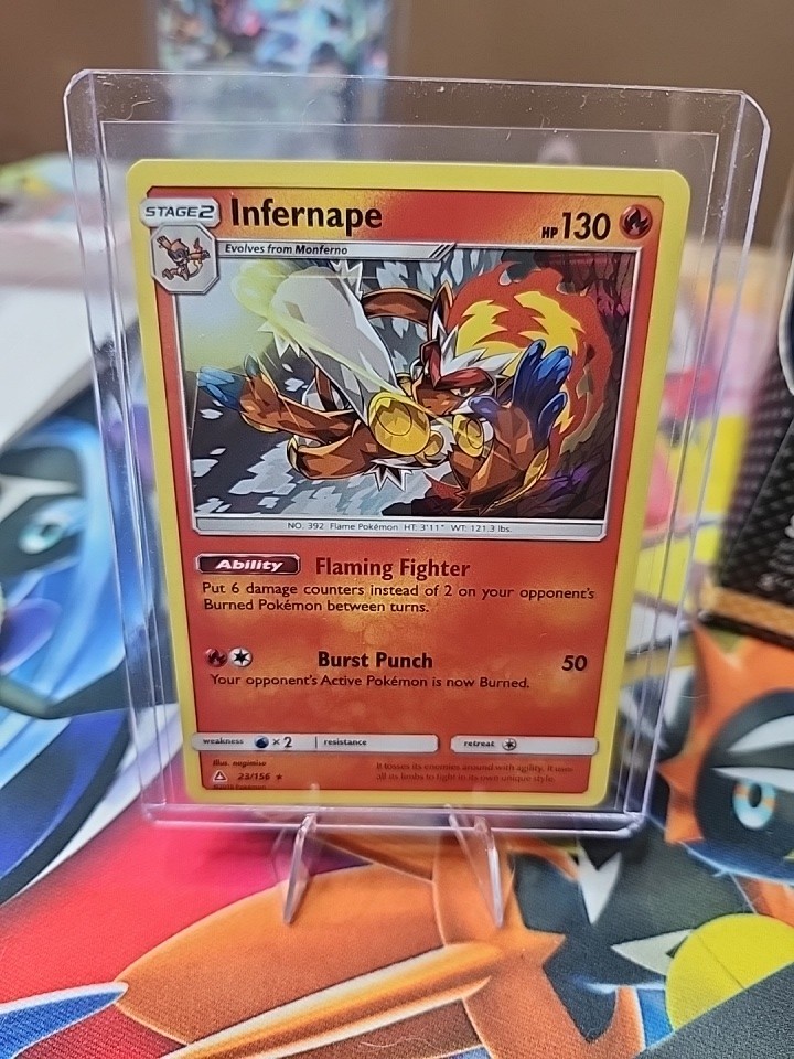 Pokemon Infernape 23/156 Ultra Prism Holo Rare