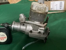 OS Max 160 FX Model Airplane Engine  with Muffler - Nice