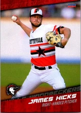 James Hicks 2024 Choice Fayetteville Woodpeckers #19 Fayetteville Woodpeckers