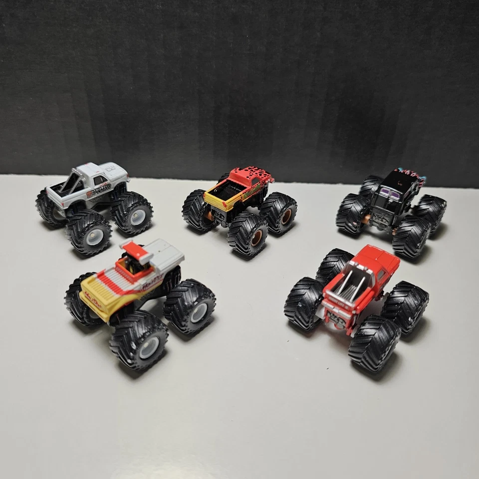 Micro Machines: Monster Trucks, Set of 5, 1990 Galoob - Image 2 of 3