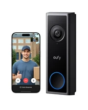 eufy Security Video Doorbell Camera C30, Battery Powered,2K FHD,165° Ultra-