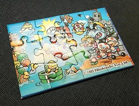 (Game Item) Puzzle, Famicom, Super Mario Bros, 1985, Mario, Amada, Nintendo.