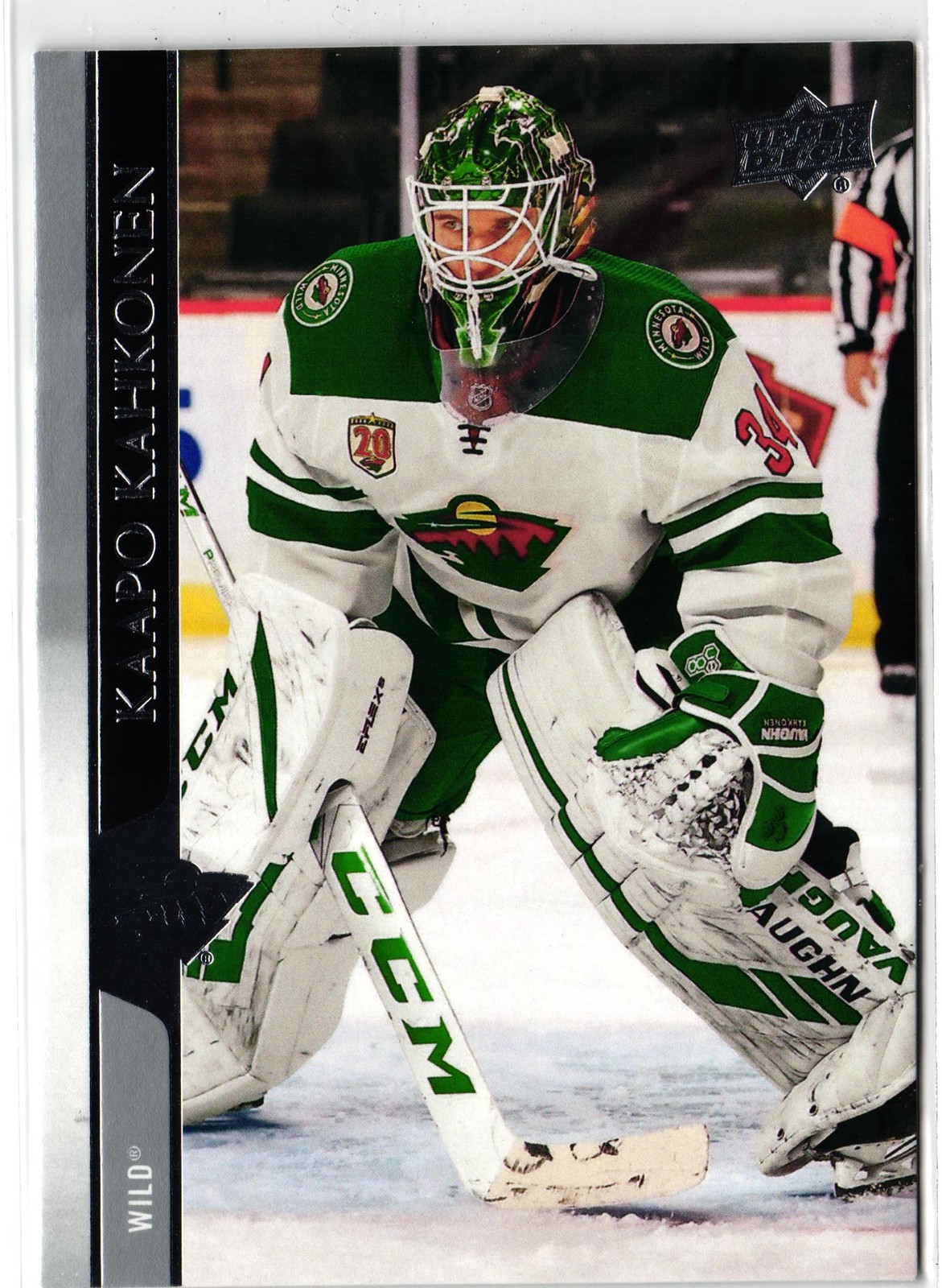 2020-21 Upper Deck #569 Kaapo Kahkonen French