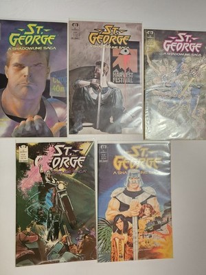 St. George Shadowline. Lot Of 5/ # 3, 4, 5, 6, 7 GREAT COND - SEE PICS!!