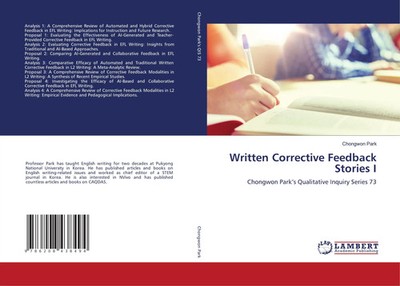 Chongwon Park | Written Corrective Feedback Stories I | Taschenbuch | Englisch