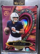 Rocco Becht 1/1 Artist Proof Penn State New Qb NCAA Football Iowa State 1 Of 1