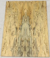 Spalted Tamarind drop top / lam top for electric guitar or bass 7x19.9" TDT4A