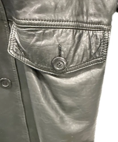 HARAJUKU MOTHER Double Leather Jacket Men's Size L Black image 5