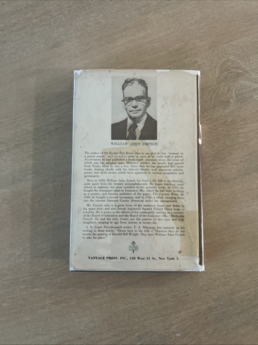 On Flows The River - William French - Signed First Edition. VG / G DJ - Ozarks - Imagen 3 de 12