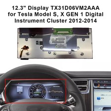 12.3" Display F&uuml;r Tesla Model S X GEN 1 Digital Instrument Cluster TX31D06VM2AAA