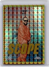 2026 Topps Chrome WWE #SCO-16 Jimmy Uso Scope Gold Refractor #/50