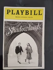 Nigel Hawthorne Jane Alexander in Shadowlands - 1990 - Brooks Atkinson Theatre