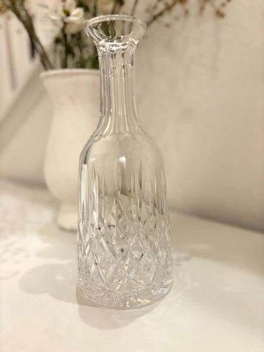 Vintage Waterford Crystal Lismore Whiskey Wine Decanter Without Stopper 10 inch