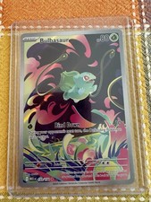 Mega Evolution Bulbasaur Illustration Rare  133/132, Mint Condition