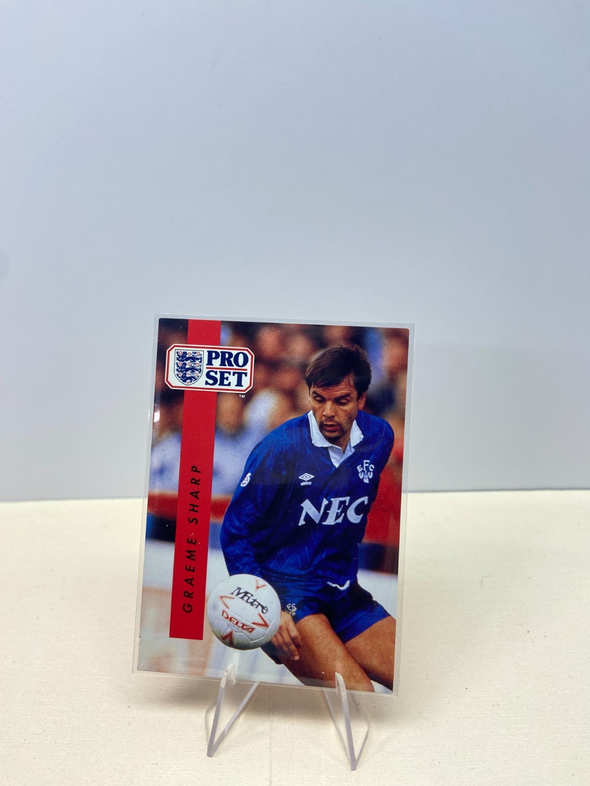 Graham Sharp - Everton #84 English League 1990 - 91 Pro Set Trading Card