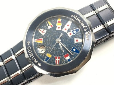 CORUM Admiral s Cup  Watch 39.610.30 V050 Blue Stainless Steel used