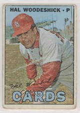 1967 Topps Hal Woodeshick #324 2jq