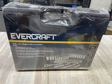 Evercraft 57 Piece 3/8"  dr.socket see ,see &metric 774-0130 sealed new