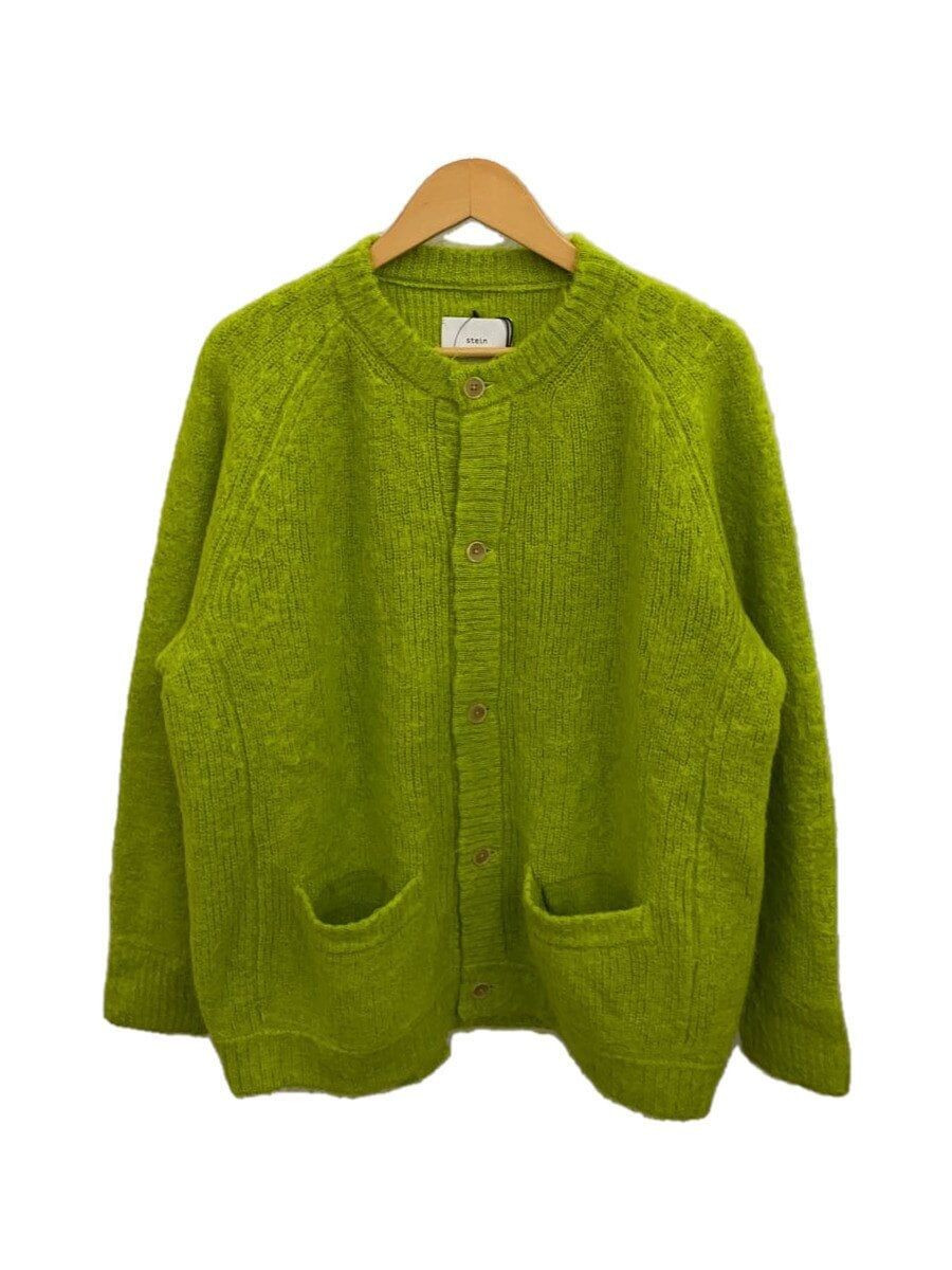 STEIN CARDIGAN KID MOHAIR KNIT (THICK S WOOL Green ST.695 STEIN CARDIGAN KID MOHAIR KNIT (THICK S WOOL Green ST.695